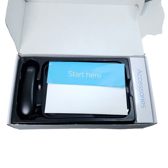 Clear Captions Blue Hearing Impaired Call Captioning Phone New Open Box - Picture 3 of 6